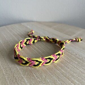 Letitia Bracelet, anklet, trendy, comfortable, tie, embroidery thread, woven, gi